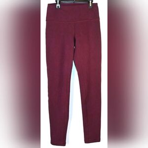Lululemon Size 6 Deep Rouge, Fitness, Jogging, Exercise, Athletic Ankle Length